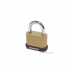 50mm Zinc Alloy Combination Padlock - 4digit Silverline 472645 -  combination padlock zinc alloy 4digit 50mm silverline 47264 ...
