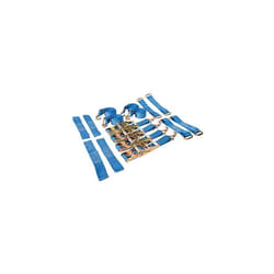 Silverline 911664 2000kg Capacity Car Transporter Tie-down Set Alloy And Steel -  set car transporter alloy steel tiedown wheels rated 2000kg