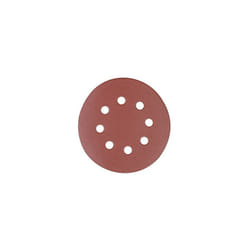 Silverline Hook & Loop Discs Punched 125mm 10pk 125mm 40 Grit - Sanding Sander -  discs punched 125mm grit hook loop 40 sanding 10pk silverline