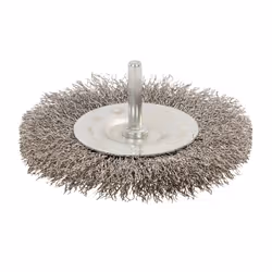 Silverline Rotary Stainless Steel Wire Wheel Brush - 100mm