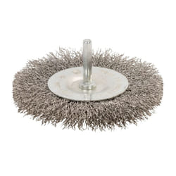 Silverline Rotary Stainless Steel Wire Wheel Brush - 100mm