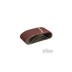 100mm x 610mm 5pk 40 Grit Sanding Belt - 100 Triton 527343 -  sanding belt 100 x 610mm 40 grit 5pk triton 527343
