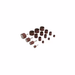 13mm, 19mm, 25mm & 38mm Drum Sanding Kit - sanding drum kit silverline 381141 20pce 19 25 38mm 13 piece dia diameter 1319253 ...