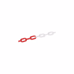 Fixman Plastic Chain 6mm x 5m Red/white - Plastic Chain Redwhite 5m 6mm Metre -  plastic chain fixman redwhite 5m 6mm metre h ...