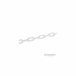 Fixman White Plastic Chain - 5m 6mm 568185 - plastic chain fixman 5m white 6mm 568185