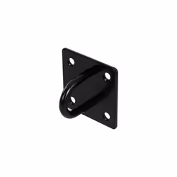 Fixman Chain Plate Staple 50mm x 50mm Black - 50mm Chain Black Plate Staple x - 50mm chain black plate staple x fixman steel ...