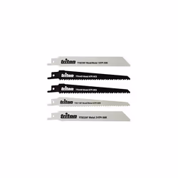 Triton Recip Saw Blade Set 5pce 150mm - 954242 - saw blade set recip 150mm 5pce triton 954242