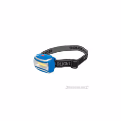Silverline Cob LED Headlamp 3w - 307918 - cob led headlamp silverline 307918 3w