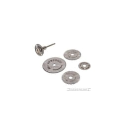 Silverline Dremel Rotary Tool HSS Saw Cutting Disc Set - 6 Piece