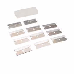 Single-Edge Razor Blades 10pk 38 x 19 x 0.25mm