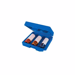 Impact Alloy Wheel Nut Socket Set 3pce - 1/2" / 17, 19 & 21mm
