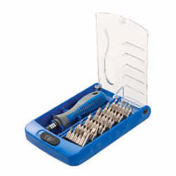Silverline Precision Screwdriver Bit Set 37pce - 37pce