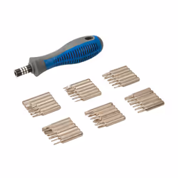 Silverline Precision Screwdriver Bit Set 37pce - 37pce