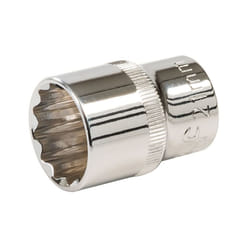 Silverline Socket 1/2&quot; Drive 12pt Metric - 21mm