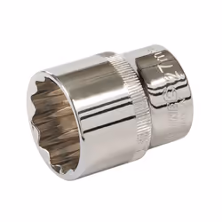Silverline Socket 1/2" Drive 12pt Metric - 27mm