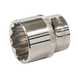 Silverline Socket 1/2&quot; Drive 12pt Metric - 30mm
