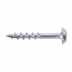 Triton Zinc Pocket-Hole Screws Washer Head Coarse - P/HC 8 x 1-1/4&quot; 500pk