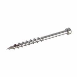 Triton Stainless Steel Pocket-Hole Screws Pan Head Coarse - SS Deck 8 x 2&quot; 500pk