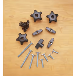 Rockler 4' Universal T-Track Set 17 pieces