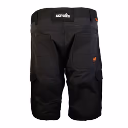 Scruffs Trade Flex Shorts Black 30" W T55451