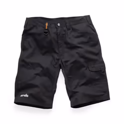 Scruffs Trade Flex Shorts Black 32" W T55452