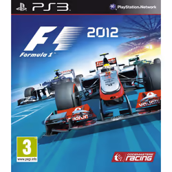 Codemasters F1 2012, PlayStation 3, Multiplayer mode, E (Everyone), Physical media
