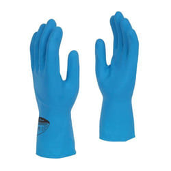 SHIELD Latex Rubber Household Glove Large Blue (Pair) - GR03/BlueLarge