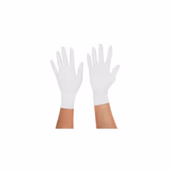 SHIELD HEA00947 Powder-Free Gloves, Vinyl, Small, Clear (Pack of 100)
