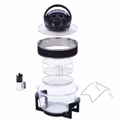 DAEWOO 17L DELUXE HALOGEN AIR FRYER