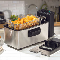 DAEWOO 3L DEEP FAT FRYER WITH WINDOW LID
