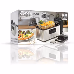 DAEWOO 3L DEEP FAT FRYER WITH WINDOW LID