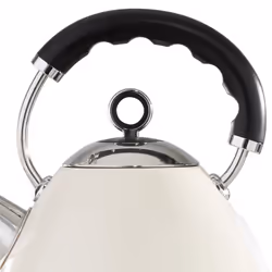 DAEWOO KENSINGTON 1.7L 3KW PYRAMID KETTLE CREAM