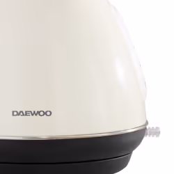 DAEWOO KENSINGTON 1.7L 3KW PYRAMID KETTLE CREAM