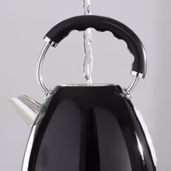 DAEWOO KENSINGTON 1.7L 3KW PYRAMID KETTLE BLACK