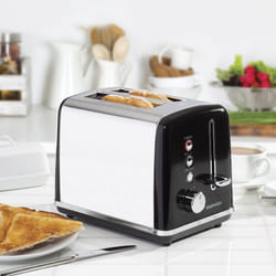DAEWOO KENSINGTON 2 SLICE TOASTER BLACK
