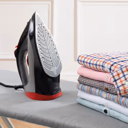 Daewoo SDA1590GE iron Dry & Steam iron Ceramic soleplate 2600 W Black, Grey, Red