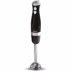 Daewoo 600W Black and Silver Hand Blender Set with Whisk Chopper & Jug