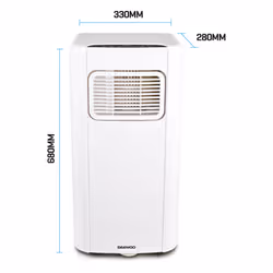 Daewoo COL1316GE portable air conditioner 65 dB White - Additional view 7