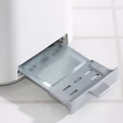 Daewoo 2 Slice Toaster Defrost Reheat Function Easy Clean 870W - White