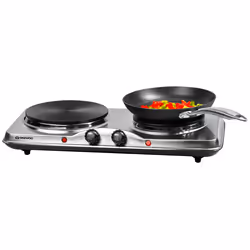 Daewoo Double Stainless Steel Hot Plate