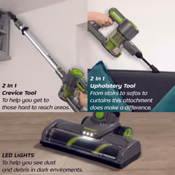 Daewoo Cyclone Handheld Cordless Vacuum Cleaner Stick Lightweight Carpet Hard Floor Pet Hair Vac Rechaergeable Battery Powered Hepa Filter Docking