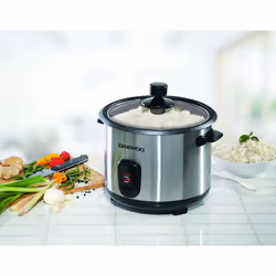 DAEWOO 1.8L RICE COOKER WITH STEAMER BASKET