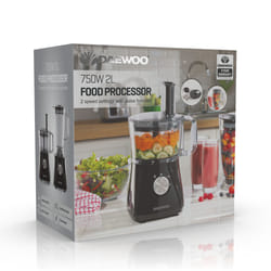 Daewoo SDA2100GE food processor 750 W 2 L Black