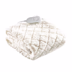 Daewoo Heated Electric Blanket With Skirt Energy Efficient Fleece Single Double King Sizes - Single
