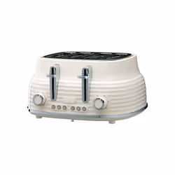 Daewoo SDA2483GE toaster 4 slice(s) 1960 W Cream