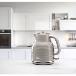 Daewoo Sienna Cordless Jug Kettle and 4 Slice Toaster Set Rapid Boil - Taupe