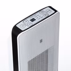 Daewoo Ceramic PTC Tower Fan Heater Oscillating 2000W With Timer & Remote Control White