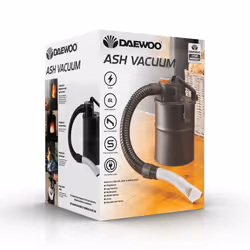Daewoo Ash Vacuum Cleaner Compact 6L 600W Indoor Outdoor Fireplace BBQ Stoves