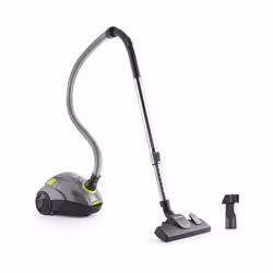 Daewoo Tornado Compact Bagged Vacuum Cleaner Mobile Easy Carry Handle & Wheels