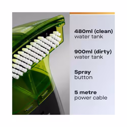 Daewoo Stair Master Hand Held Carpet and Upholstery Cleaner Spot Washer 1.4L 500W